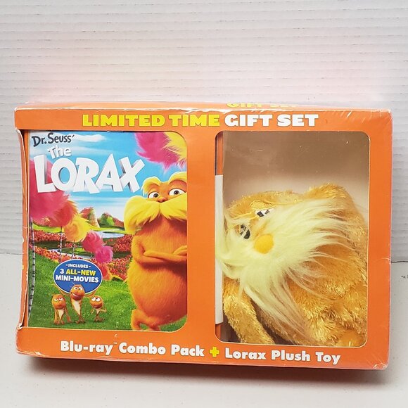 Other - Dr. Seuss' The Lorax Blu-Ray Combo Pack Gift Set with Plush